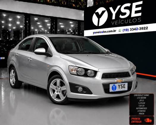 CHEVROLET SONIC 1.6 LTZ SEDAN 16V FLEX 4P AUTOMÁTICO CHEVROLET SONIC 1.6 LTZ SEDAN 16V FLEX 4P AUTOMÁTICO